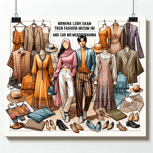 Mengenal Lebih Dalam Tren Fashion Musim Ini dan Cara Memadukannya